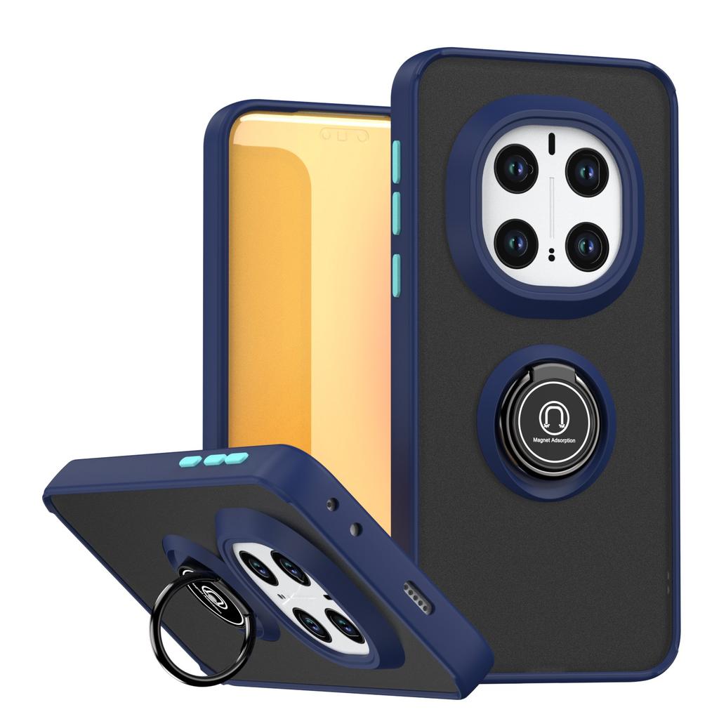 Матовый магнитный чехол-броня для Huawei Honor Magic 7 Pro с кольцом-держателем, чехлы для телефона Magic7Pro, накладка