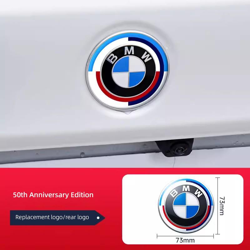 For BMW E46 E90 E60 F30 F10 E39 E36 F20 G30 G20 E87 E92 E91 E30 F11 F31 Car Hood Trunk Emblem Hub Badge Steering Wheel Stickers