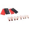 160Pcs AWG 2 4 6 8 10 12 Wire Connectors with Heat Shrink Tube Battery Terminals  Motorcycle