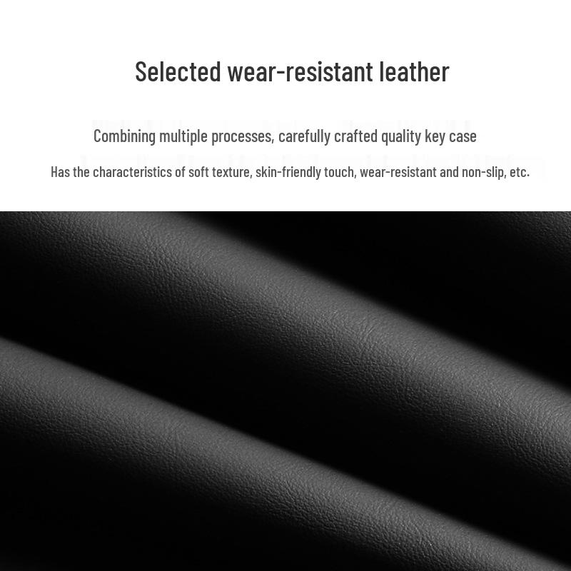 Mercedes-Benz Key Case - Genuine Leather for GLC, GLE, C-Class, E-Class