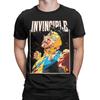 Мужская женская футболка Invincible 100% хлопок модная футболка верхняя одежда