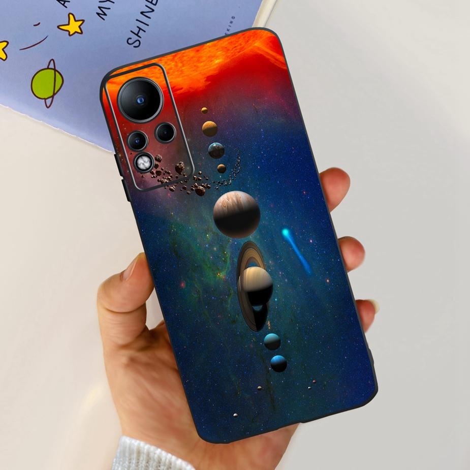 Чехол для Infinix Note 11 X663 X663B Милый Модный Расписной Чехол-Крышка Для Infinix Note 12 Note12 Note11 X663C Мягкий ТПУ Fundas Capa