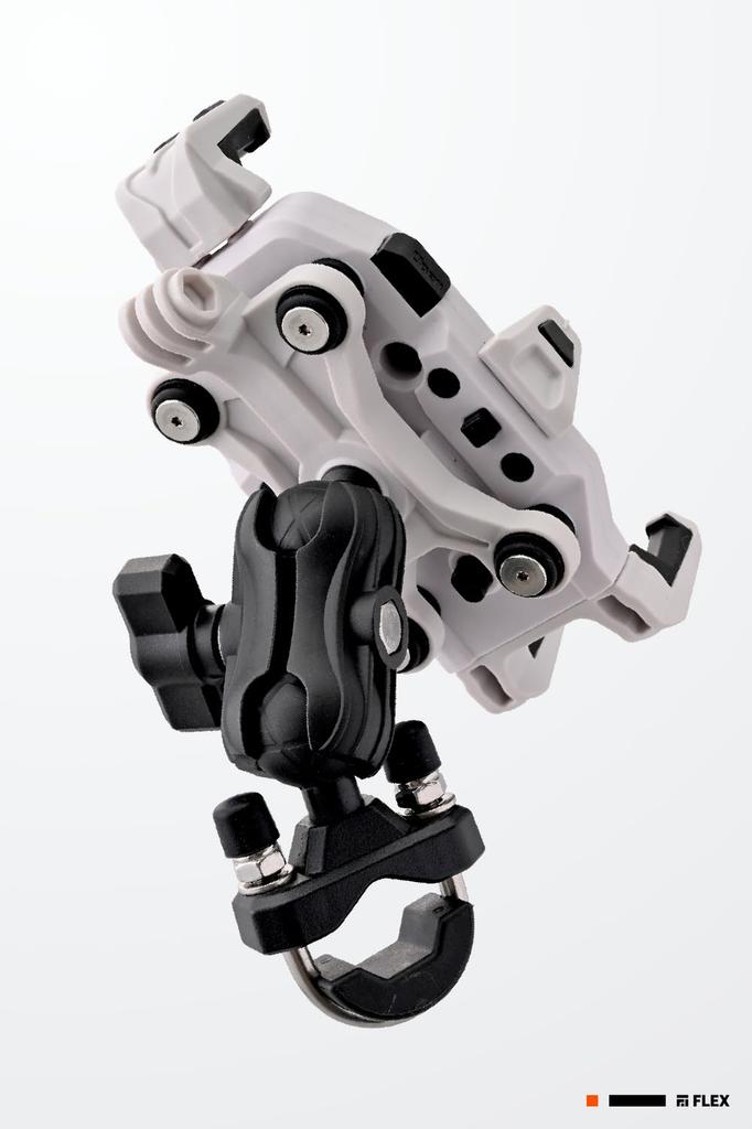 Daytona Motorcycle Smartphone Holder for Flex Optional Mount FSH, U-Bolt B-6 (61829)
