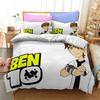 3d Print Ben Alien Force 10 Teenage Hacker Bedding Set Boys Girls Twin Queen Size Duvet Cover Pillowcase Bed Kids Adult
