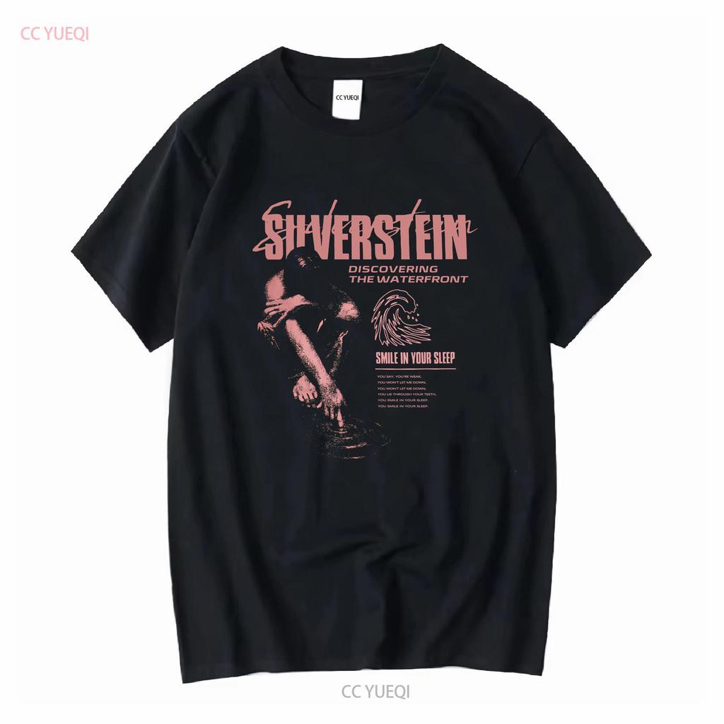 New Silverstein band Christmas S 5XL T Shirt BS260 vintage Washed Soft Comfortable Stylish Casual Slightly