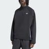 Adidas Originals Adicolor Spacer Drill Top Loose Funnel Neck Pullover Long Sleeve Sweatshirt Men Tops JW5958