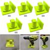 5Pcs For Ryobi 18V One+ Battery Drill Power Tool Wall Mount Tool Holder w/Screws
