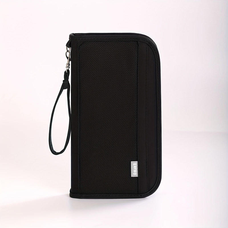 Модный портативный кошелек для карт большой вместимости, ручная дорожная сумка на молнии, оптовая сумка для посадочного талона/паспорта, многофункциональная маленькая сумка для кредитных карт