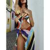 Сексуальное экстремальное бикини для женщин, купальник с низкой талией, комплект микро бикини, праздничная треугольная пляжная одежда, купальник, платье