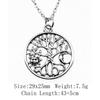 2025 Тренд Пары Ожерелье Дерево Жизни Цветок Жизни Ожерелье На Шею 43 см Цепь Самые Дешевые Товары Длинное Ожерелье