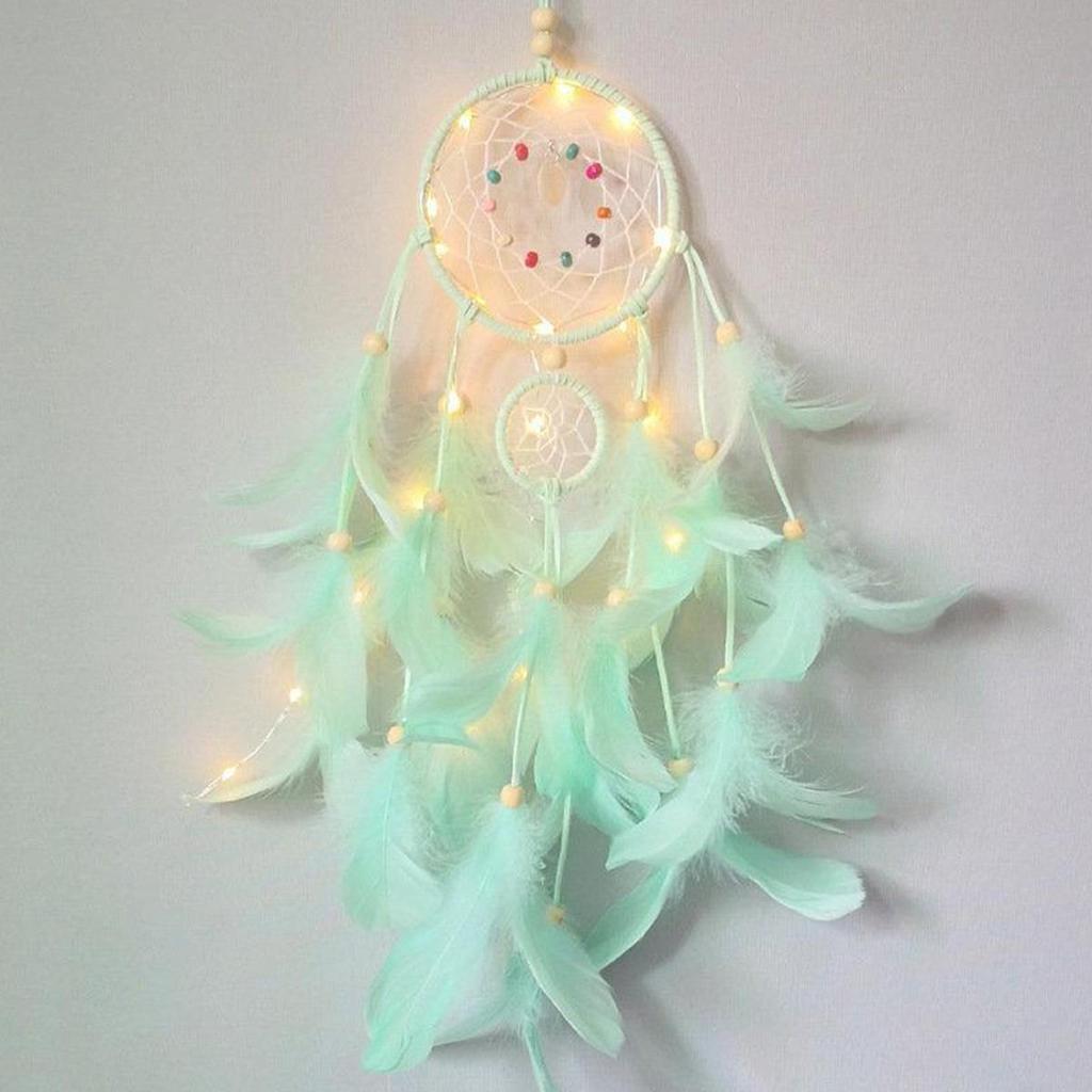 Три жизни три мира Ловец снов Перо Настенный подвесной кулон - Идеальный подарок для детей и студентов