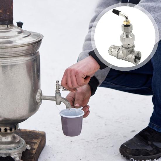 Соединитель для смесителя с защитой от замерзания из нержавеющей стали, наружный смеситель с защитой от замерзания, труба 1/2" 3/4"