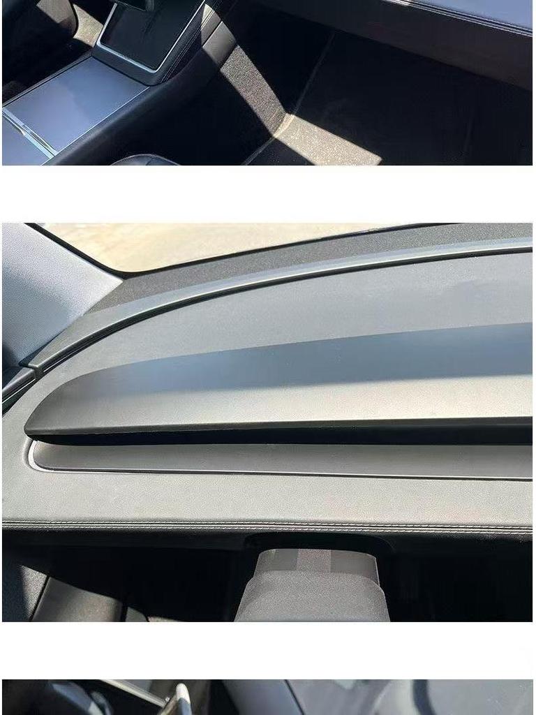 Защитная полоска для центральной панели интерьера Tesla Model 3