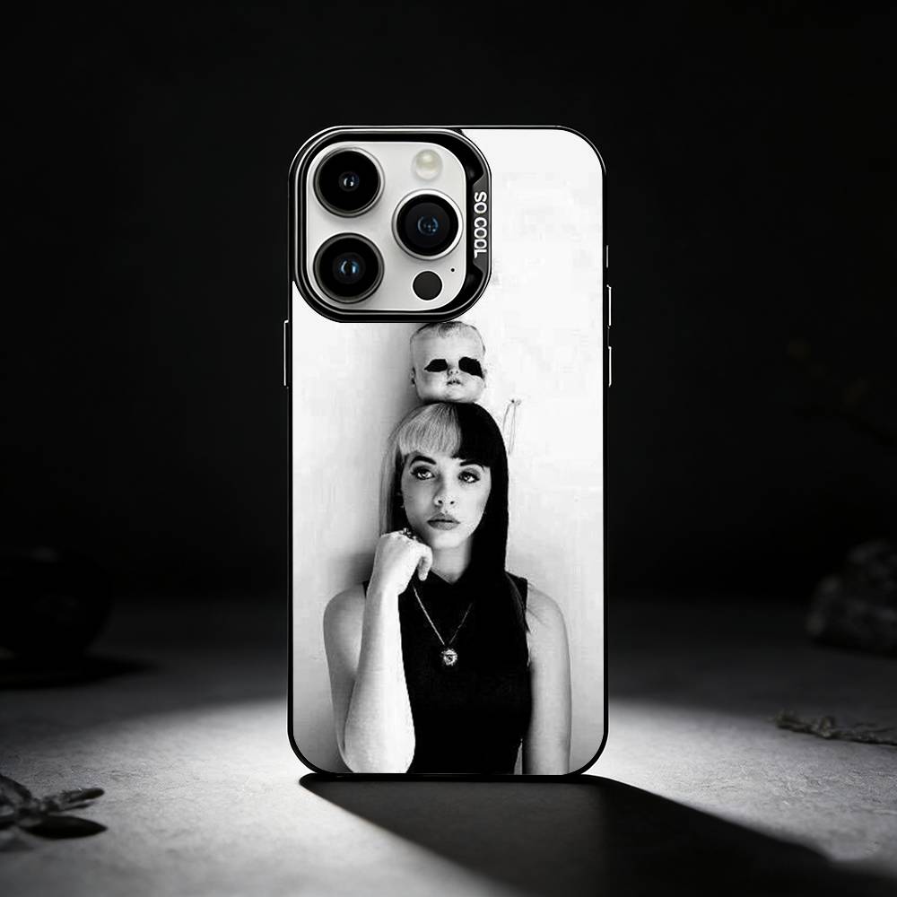 M-Melanie Martinez Portals Phone Case For iPhone 17,16,15,14,13,12,11 Plus,Pro Max,XS,Colored silver phone case