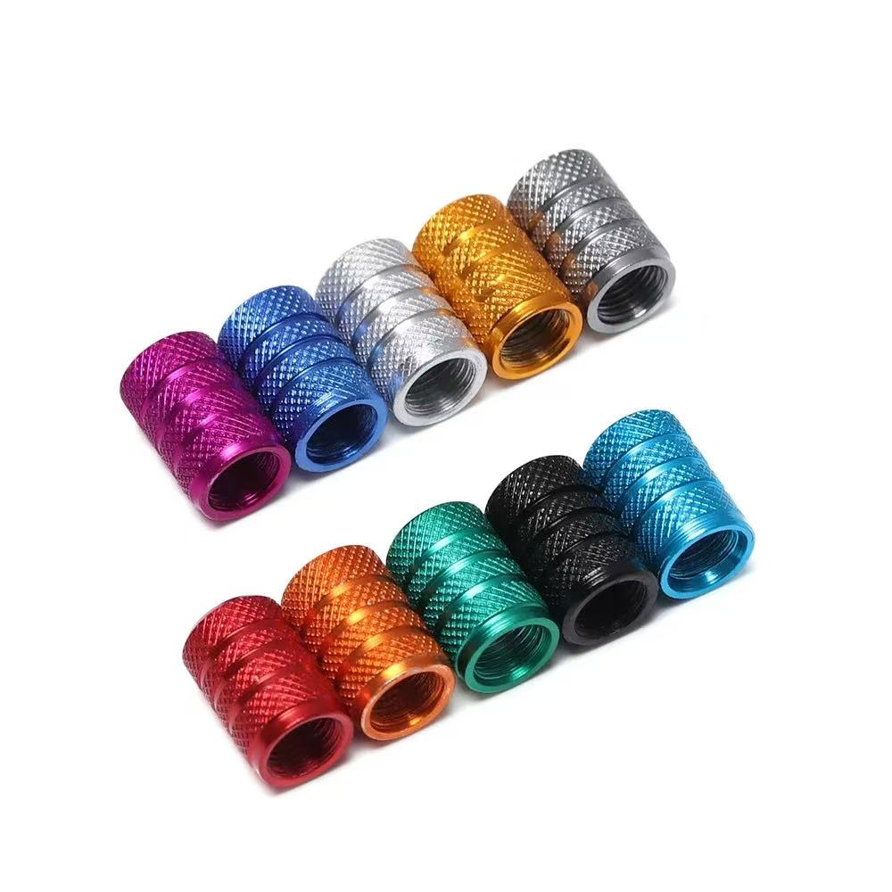 4pcs Car Wheel Tire Air Valve Caps Stem Cover Caps Airdust Covers with Brand For Hyundai Ioniq Letter Badge N Line Stem Caps1