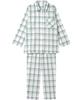 Wacoal Relax Sleep Sleep Science Long Sleeves and Cotton Blend Lawn GR & Pajamas, Pants, Material, Women's, YDX343,