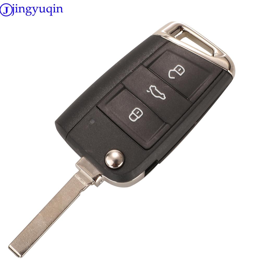 Jingyuqin Keyless-go/Half Smart Option дистанционный ключ 434 МГц MQB ID48 для VW Seat Golf 7 MK7 Touran Polo Tiguan 5G6959752AB BB