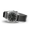[Hamilton] H76419931 Khaki Pilot Pioneer Mechanical Black Dial Gray NATO Strap Men's Watch