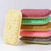 6pcs/set Washable Cleaning Sponges Reusable Dishwashing Sponges Useful Sponge Wipes  Pan Cleaning