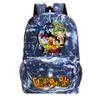 Периферия анимации Dragon Ball Мультяшный принт Детский рюкзак Рюкзак для начальной и средней школы