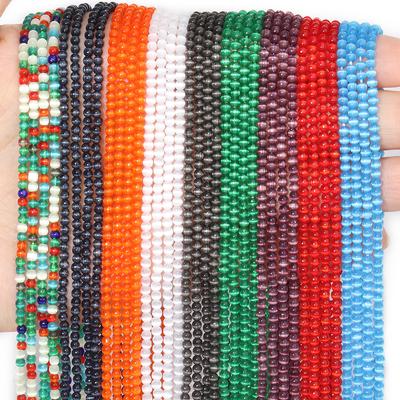 2 мм разноцветные бусины из кошачьего глаза, маленькие бусины своими руками, разделительные бусины для изготовления ювелирных изделий, браслеты своими руками, бусины на талию, аксессуары