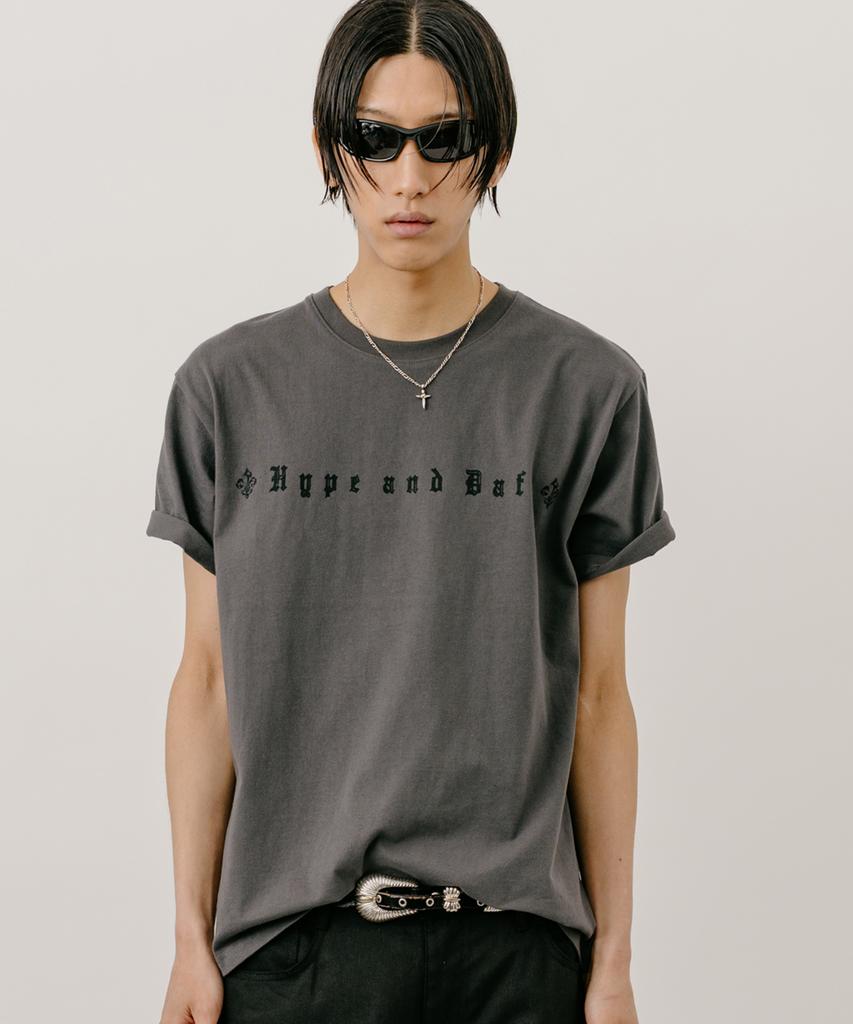 VASTIC Lettering T-Shirt_Charcoal