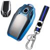 BMW Smart Key Case, Key Cover, Key Cover, Key Holder, Premium TPU Leather Material,