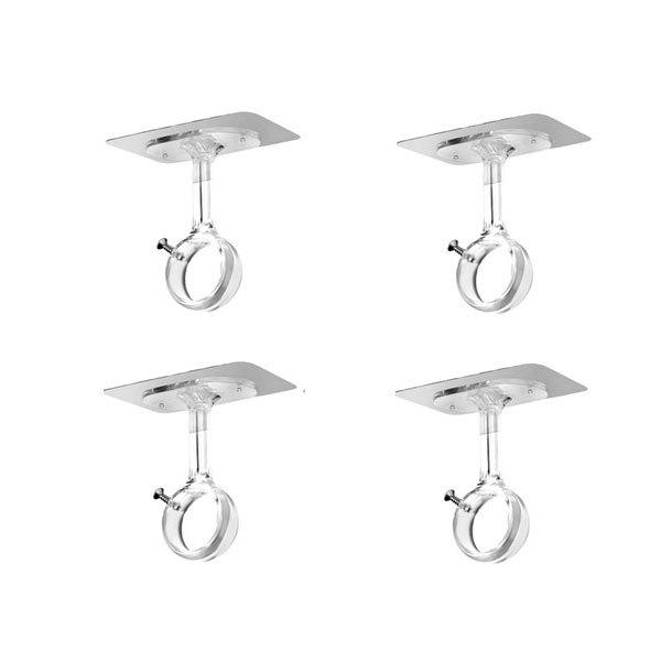 Самоклеящиеся крючки и кронштейны для потолочного карниза без сверления