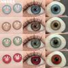 2pcs Color Contact Lenses For Eyes Colored Lenses Eye Cosmetics Natural Contact Lense Yearly Cosplay Beautiful Puppiletes