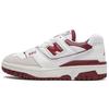 550 Burgundy Unisex Sneakers White Sea-Salt BB550LI1