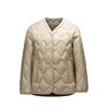 Training Series Solid Color Casual Sports Warm Down Jacket Women Jacket Walnut-Khaki 162447935-4