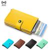 Multifunctional Credit Card Holder Money Clips for Women Men Minimalist Wallets Automatic Pop Up PU Leather Multi-card Card Case