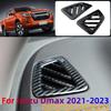 2 шт. Накладка на вентиляционное отверстие приборной панели для ISUZU DMAX D-MAX 2026 2026 2026 Накладка на выход кондиционера Наклейка из углеродного волокна Аксессуары для интерьера