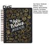Anti-Planner Notebook Premium White Paper Anti-Bleed Design ADHD-Friendly Daily Organizer with Comics Coloring Pages And Strategies