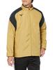 Football Warmer Sand Size Thermal and Jacket, P2MEA520, Beige, S, Water-Repellent
