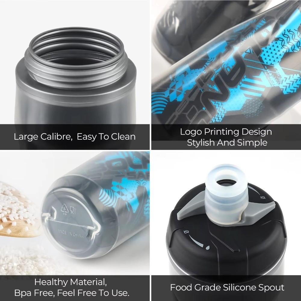 PP5 Plastic Material Bike Water Bottle Insulated Water Bottle Outdoor Cyclin