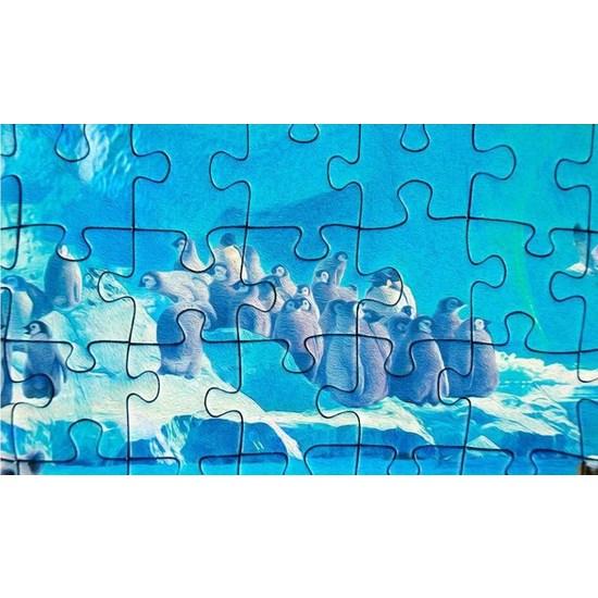Корейские настольные игры Polar Bear on Glacier XXL Jigsaw Puzzle R129478, Корейские популярные головоломки