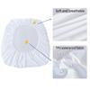 100% Waterproof Fitted Bed Sheet with Elastic Band Anti-slip Mattress Cover Mattress Protector for Single Double King Queen