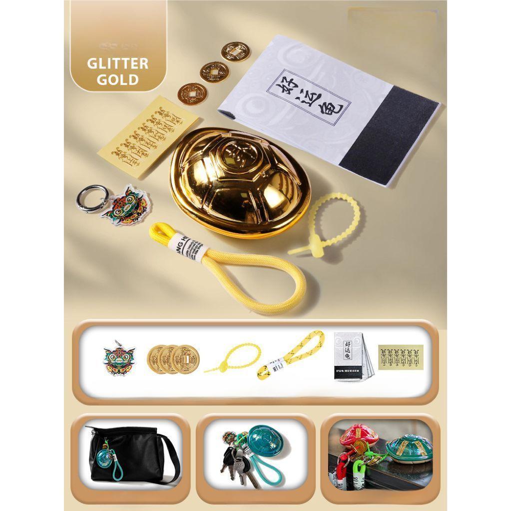 Деньги Черепаха Удачи Черепаха Панцирь Веселая Декомпрессионная Игрушка Настольная Украшение Сумка Подарок Креативный Брелок Подвеска