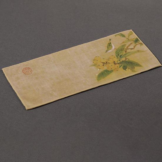 Tea Towel Chinese Painting Tea Coaster Exquisite Workmanship Strong Water Absorption Table Mat for Home