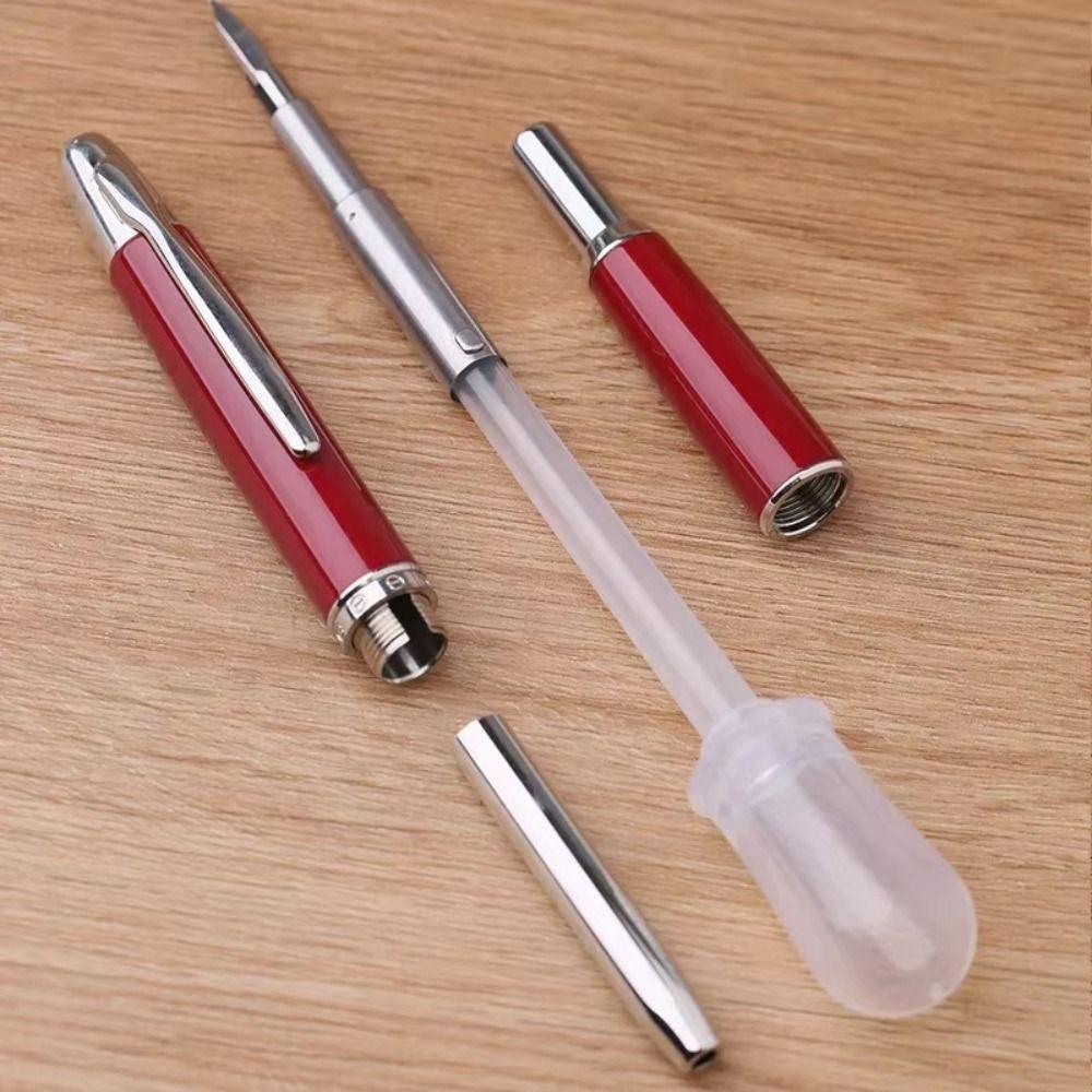 3.8/4.9/5.6mm Pen Washer Nibs Dropper Ink Cartridge Cleanning Writing Supplies