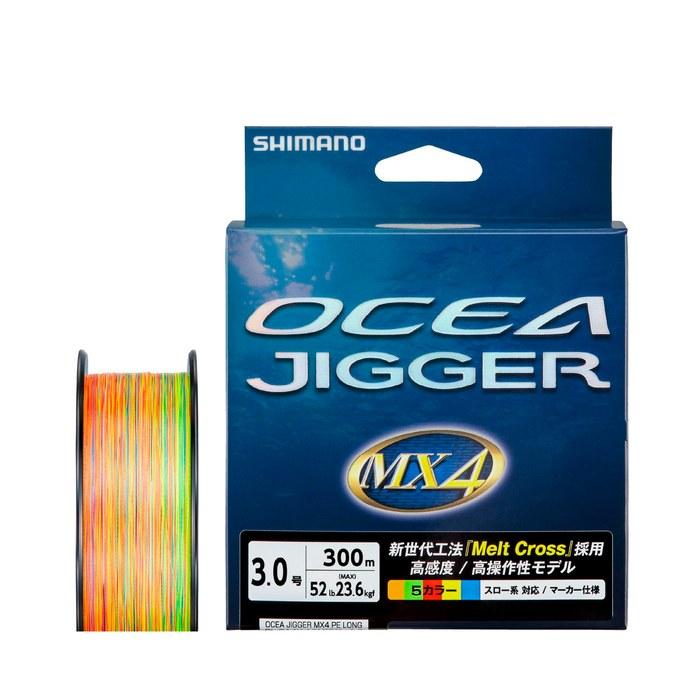 Shimano Ocea Jigger MX4 PE PL-O74P 300m #3 (52lb) Multicolor