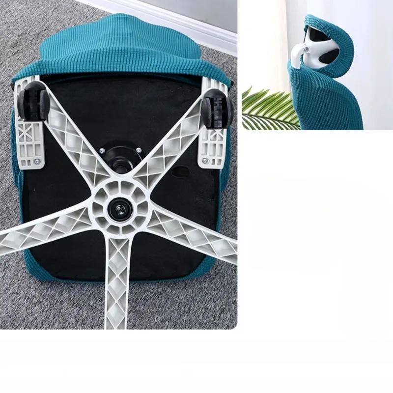 2Sizes Dustproof Repellent Game Chair Cover with Headrest Cover for Office Internet Cafe Computer Armrest Gaming Chair Covers