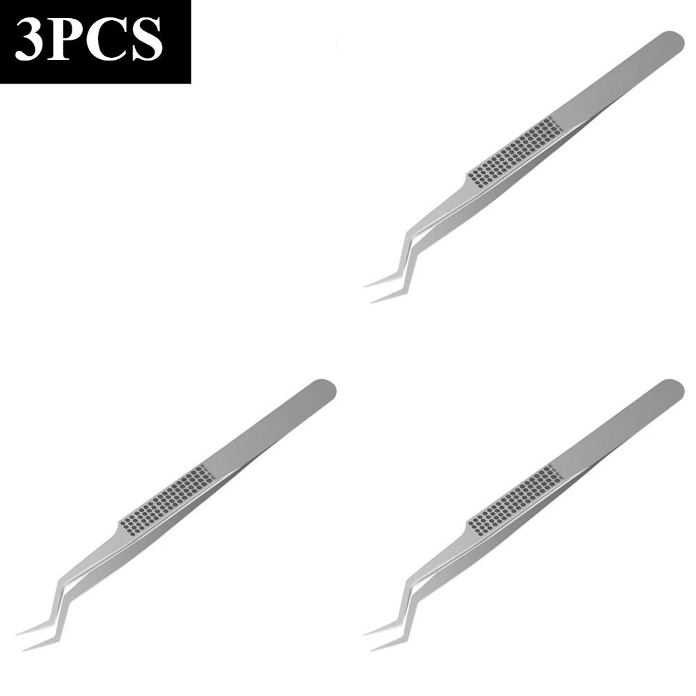 ST-20 Precision Tweezers Curved Tips Chip Tin Placement Positioning for Mobile Phone Circuit Board Repair Tools