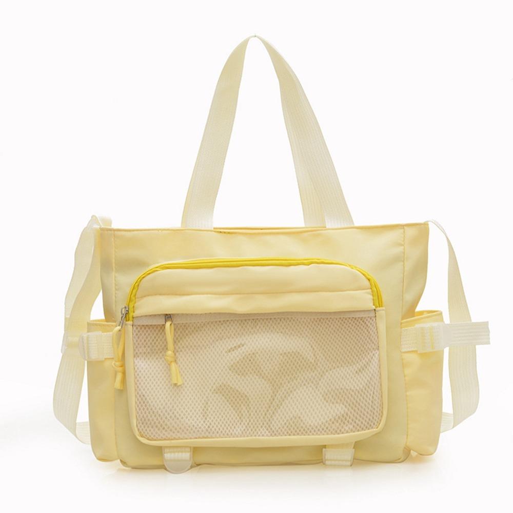 Japanese Style JK Shoulder Bag Large Capacity Lolita Handbag Lovely Canvas Tote Bag  Girls