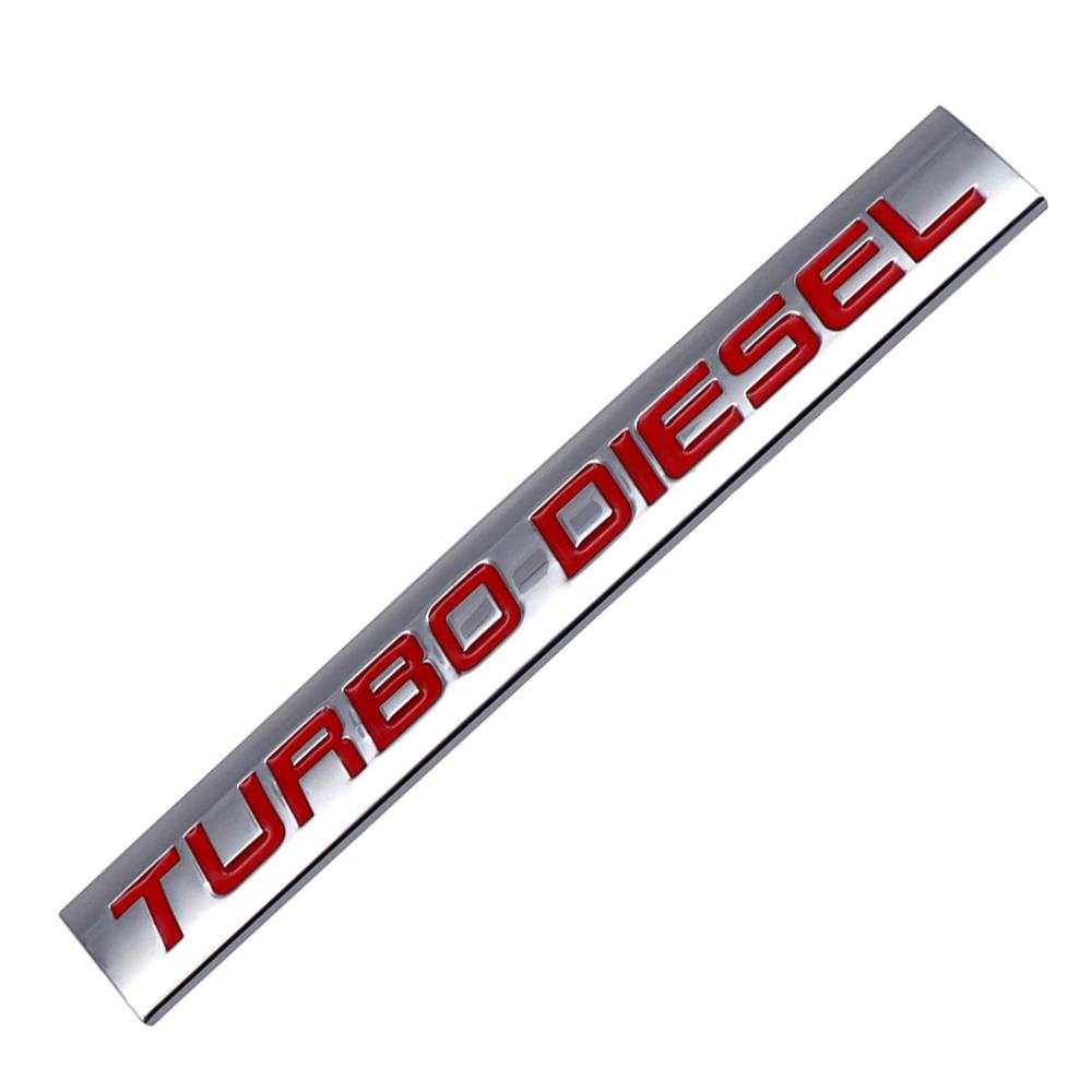 Боковая наклейка на кузов автомобиля Задняя декаль Шильдик Логотип Turbodeisel для VW Infiniti Chevrolet Land Rover JEEP MINI Lexus Honda Subaru Toyota