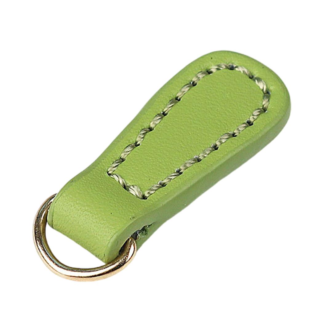 2 Pieces/Set Stylish Zip Pull Strap PU Leather Zipper Pullers Zipper Tags for Boot Jacket Bag Purse Handbag Replacement