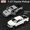Майсто 1:27 Toyota Пикап Легкосплавный Модель Автомобиля Hilux Tacoma TRD Pro Литье под Давлением Спортивные Литые Транспортные Средства Игрушка