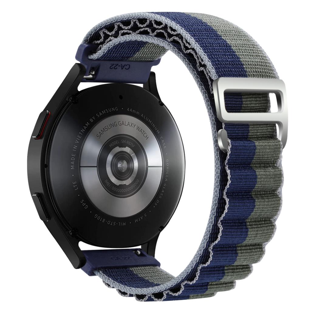 20 мм 22 мм ремешок для Samsung Galaxy watch 7/6/4/5/Pro/classic/3/active 2/Gear S3 Альпийский петлевой браслет ремешок HUAWEI GT 2 4 3 Ремешок