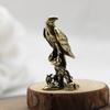 Handmade Eagle Figurine Easy To Clean Copper Antique Handmade Eagle Statue